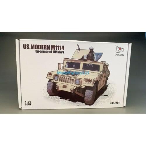 T-Model TM-7201 1/72 U S M1114 Up armored Hmmwv Model Kit