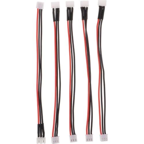 Helicopter Lipo Battery Balancer Charger Extension Cable 2S 3S 4S 5S 6S 15cm