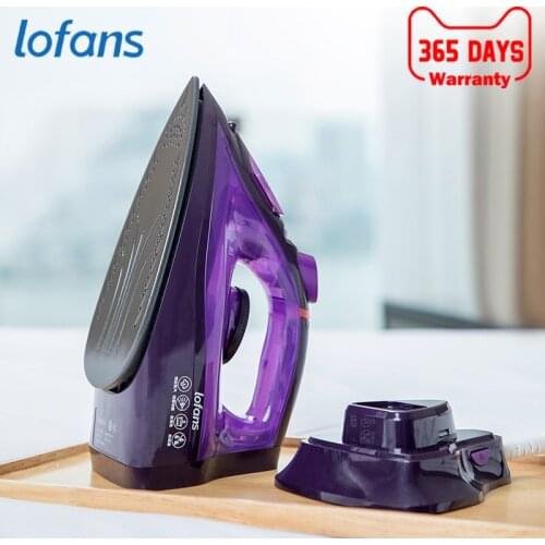 Lofans Cordless Electric Steam Iron YD-012V 2000W High Power Garment Steam Generator Ironing Multifunction Adjustable