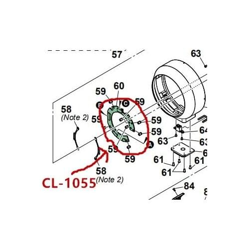 Repair Parts For Sony Sony FE 100-400mm F/4.5-5.6 GM OSS (SEL100400GM) Lens Main PCB board Part Number #60 CL-1055