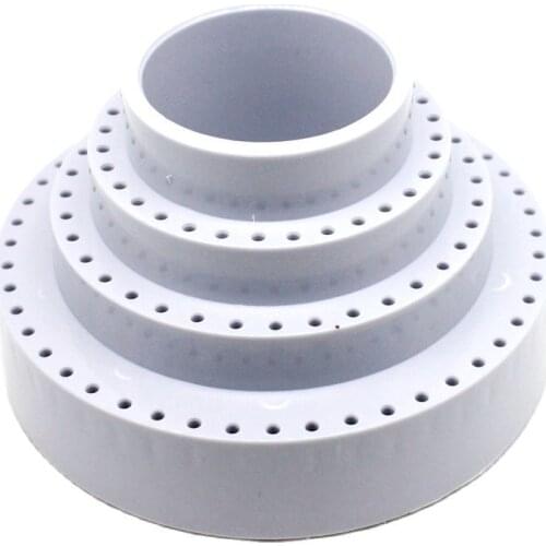 116 Holes Drill Bit Storage Case Round Shape Rotary Polishing Grinding Head Stand Organizer
