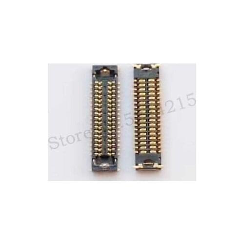 2pcs/lot Power Volume Button Main Flex Cable FPC Connector Clip Plug For Sony Xperia XZP XZ Premium G8142 G8142 On Board 34Pin