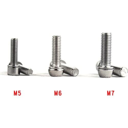 6pcs Mountainous Bicycle handle Screw M5 M6 M7 Hexagonal Riser Screw Bike Road Riser Screw Bicycle accessories