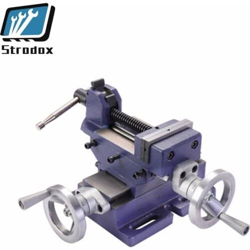 QKF 3 inch 4 inch High precision fast flat nose pliers cross bench drill grinding machine milling machine precision worktable