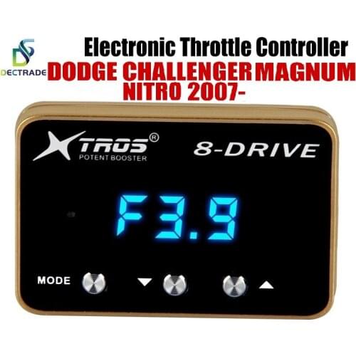 Car Electronic Throttle Controller Racing Accelerator Potent Booster For Dodge Challenger Magnum Nitro 2007- Tuning Parts