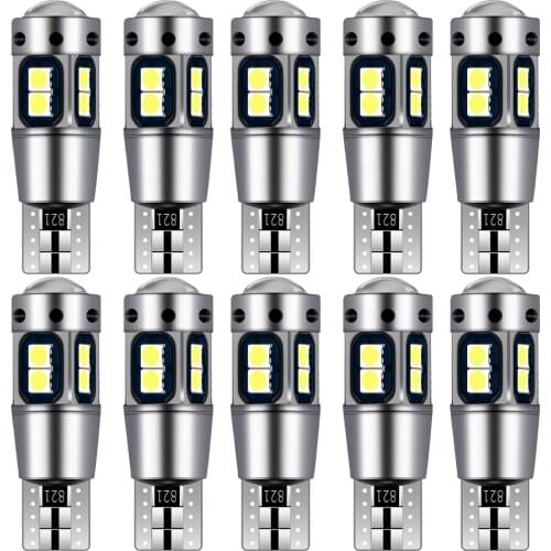 10x T10 LED W5W Canbus 194 168 Error Free LED Clearance Parking Light for BMW Audi Volvo Toyota Subaru Peugeot Nissan Kia Lada