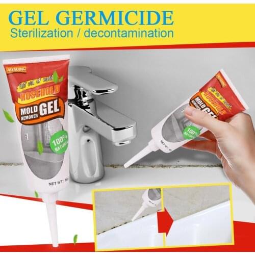 Household Mold Remover Gel Deep Down Wall Mold Mildew Remover Cleaner Caulk Gel Mold Remover Gel Contains Chemical Free
