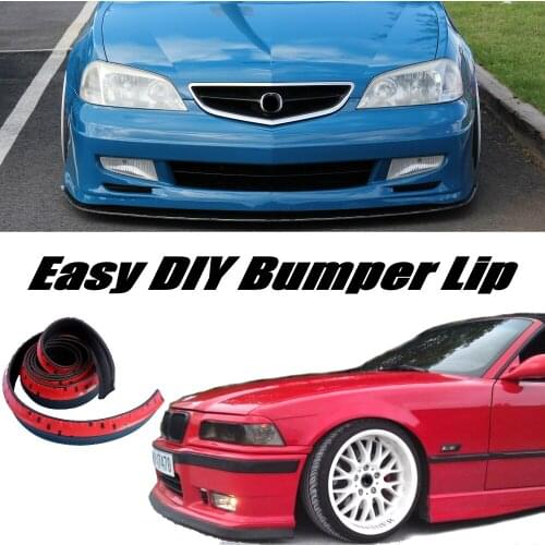NOVOVISU For Acura CL Bumper Lip / Front Skirt Deflector Spoiler For TG Friends to Car Tuning / STIG Body Kit / Strip Skirt