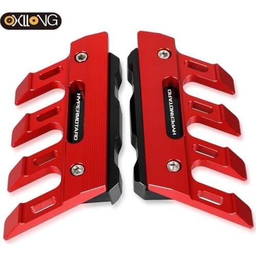 FOR DUCATI HYPERMOTARD 796 821 950 939 1100 2002 2003 2004-2021 Motorcycle Front Fender Side Protection Guard Mudguard Sliders