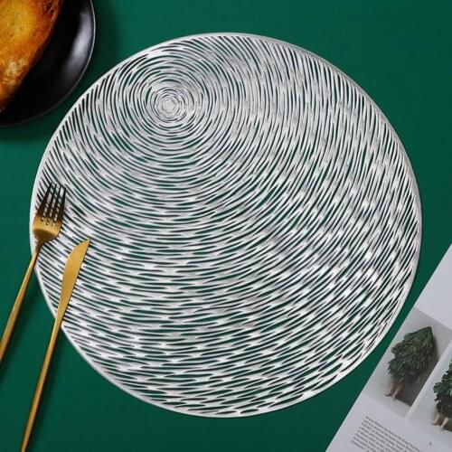 Double Sided Available Useful Home Table Decoration Bowl Mat Thick Bowl Pad Environmentally Friendly for Cafes