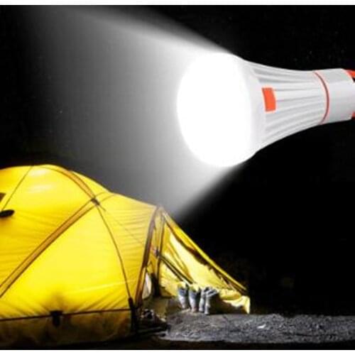 6LED 3W Portable Led Flashlight Lanterna Torch Camping Light Hanging Lamp Work Light AAA/18650 4Modes For Tent Hiking Emergency