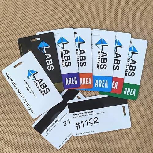 TerraGroup Labs Escape from Tarkov Key Card Access card red blue yellow violet area 21ws #11sr