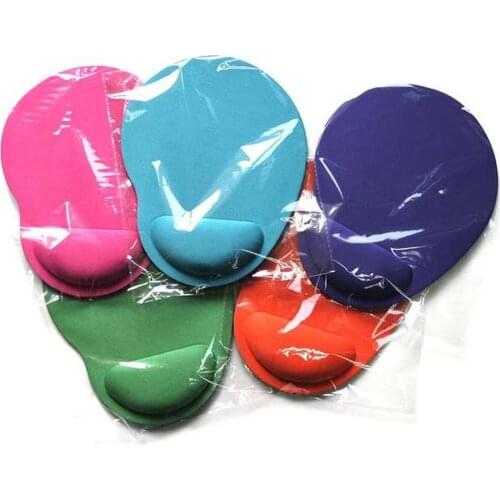 Solid Color Mouse Pad EVA Wristband Comfortable Mice Mat For Game Computer PC Laptop 1PCS