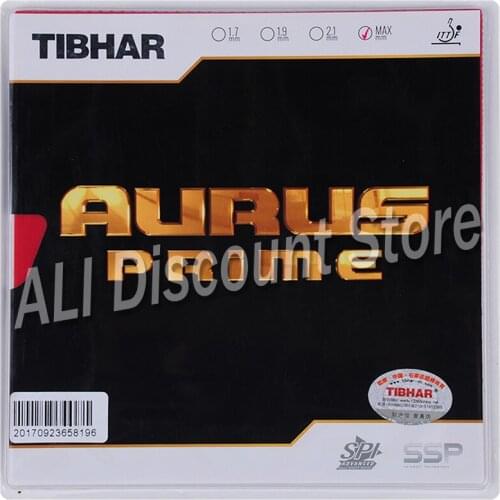 Original Tibhar Aurus Prime Select Table Tennis Rubber Pimples In Pips-in Ping Pong Sponge Tenis De Mesa