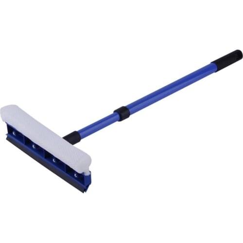 75CM Extendable Window Squeegee Cleaner Soft Rubber Head High window Glass Scraper Brush Telescopic Bru Car Wiper