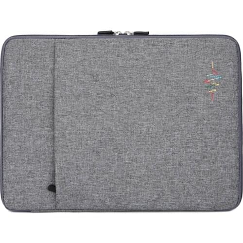 Laptop Sleeve Bag with Pocket for 14" 15.6" Notebook Case Waterproof Cover for 15 inch Macbook Pro Men Women Drop Shipping