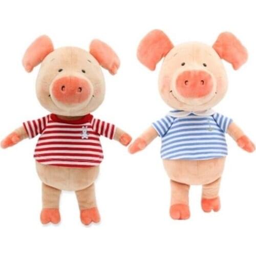 Pig WIBBLY red and blue clothes 30cm/40cm German foreign trade original single plush toys piglet Weibi Birthday Day Gift 1pcs