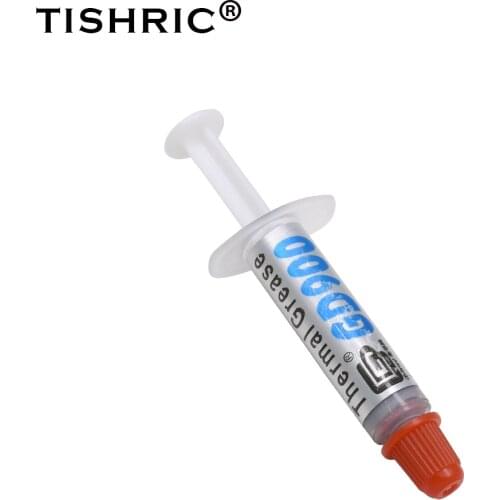 TISHRIC 10PCS 1g Long/short GD900 Thermal Grease Heatsink Plaster Thermal Paste Water Cooling Lquid Metal Cooler