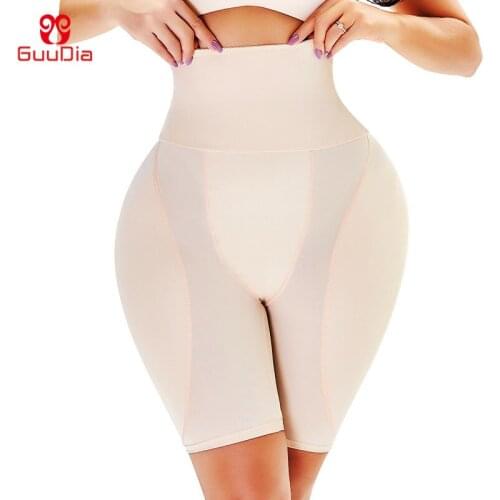 GUUDIA Women Waist Trainer Shapewear High Waist Tummy Control Butt Lifter Panty Thigh Slimmer Hip Enhancer Butt Lifter Shaping