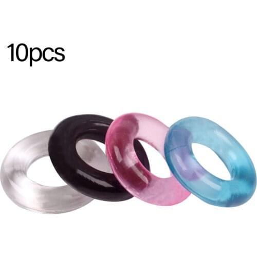1/5/10pcs Men Sexy Transparent High Elastic Thong C-strap Ring Circle Underwear Transparent Soft High Elastic Underwear