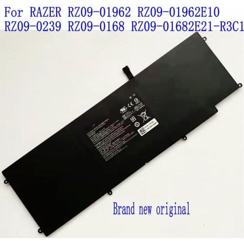 100% Brand New 4640mAh/53.6WH RC30-0196 Battery For RAZER RZ09-01962 RZ09-01962E10 RZ09-0239 RZ09-0168 RZ09-01682E21-R3C1 Laptop