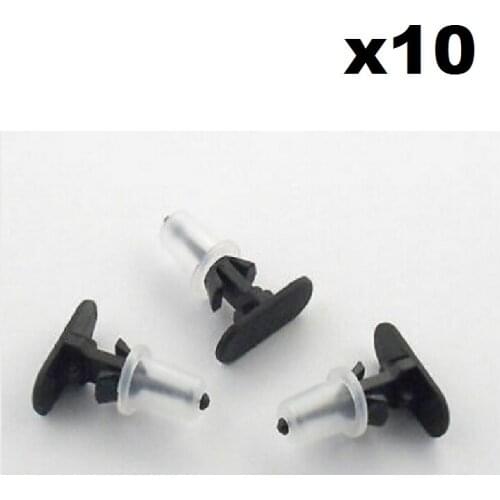 10x For Vauxhall Door Seal Clips- Fasteners for Rubber Weatherstrip 90579619