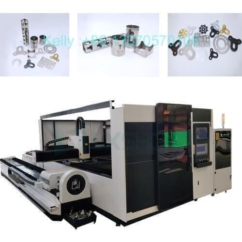 1325 3015 2030 500w 1000w fiber laser cutting machine for tube and plate cutting