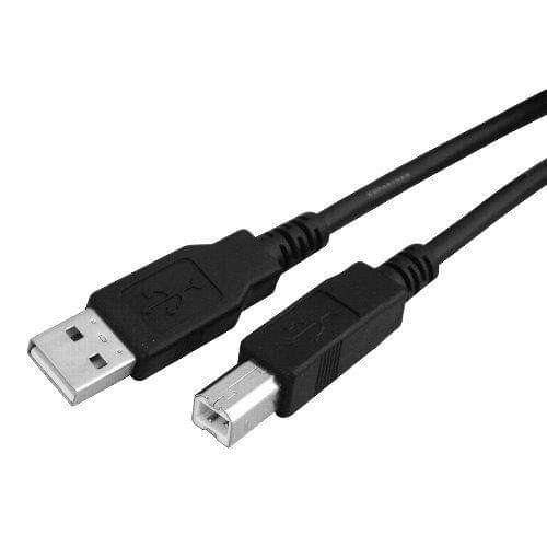 16FT/5M USB 2.0 A Male to B Male High Speed Printer Scanner Cable Black New
