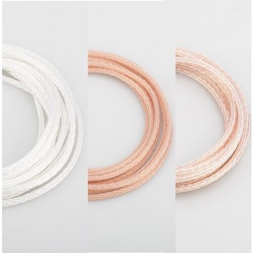 1607AG/AC/CU HiFi 16cores Silver Plated 6N OCC Wire Cable for DIY Headphone cable Upgrade Repair Wire