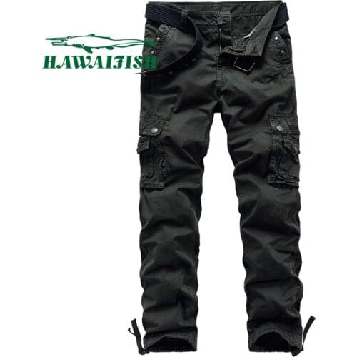 Cargo pants mens slim-fit trousers spring and autumn 2021 new style Korean trend multi-pocket overalls youth climbing pants