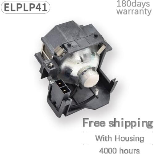 Projector Lamp Bulb Inside With Housing for EB-S6 EB-S62 EB-TW420 EB-W6 EB-X6 EB-X62 EH-TW420 EMP-260 EMP-77C ELPLP41