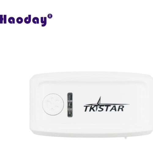 Mini gps tracker tkstar TK909 waterproof localizador gps vehiculo global use dog gps colorful gps tracker kids pets dogs FreeAPP