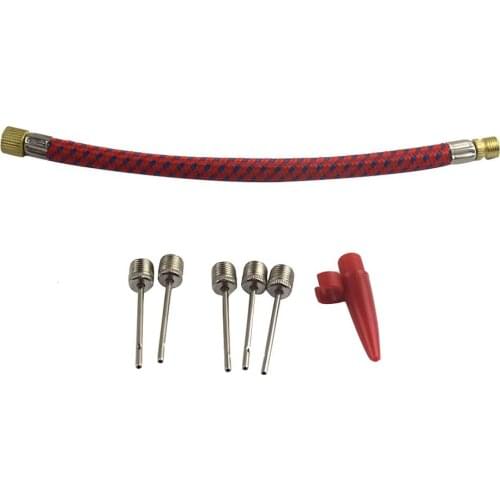 Bike Air Pump Hose Tip For Tire Inflater Adapter Bicycle Inflatable Pumps Extension Tube Scooter Nozzle Pumps Hose