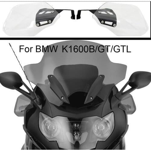 NEW For BMW K1600GT K1600GTL K1600B K1600 Grand America GT GTL B 2017-2020 Handguard Hand Guard Shield Protector Windshield