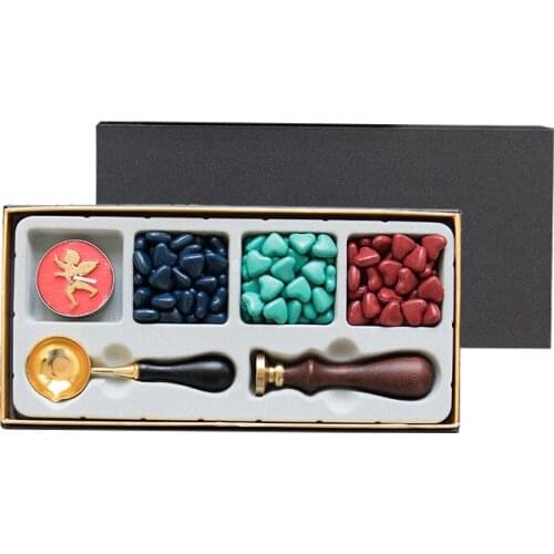 Fire lacquer seal Drawing Art Marker Brush Children Painting Set Tools Kids For boy girl DIY Gift Box Office Stationery Supplies