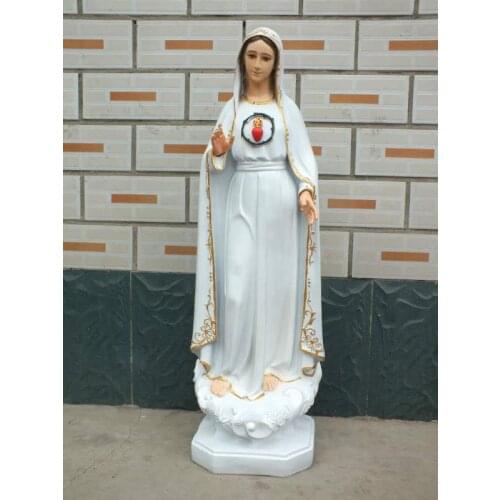 90 CM huge --TOP Christianism Madonna Home Church Decor Decoration Religious Virgin Mary ceramics Decoration statue