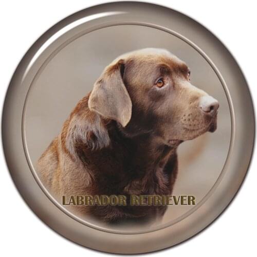 A0622# 13cm/17cm Removable Decal Labrador Retriever Breed V2 Car Sticker Waterproof Accessories on Bumper Rear Window Laptop