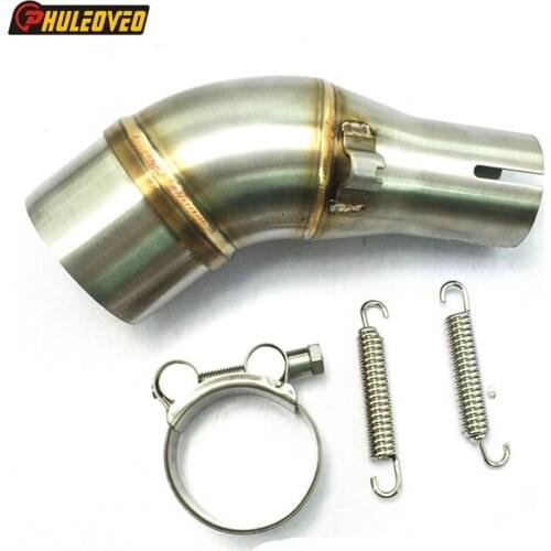 Motorbike Exhaust R25 Link Pipe Stainless Steel Motorcycle Muffler Exhaust Pipe Connector for R25