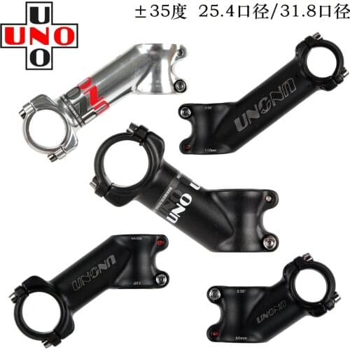 UNO Bike Stem Mountain Road Bike Stem 35 Degree UltraLight Stem 70 90 110mm Handlebar Stem 28.6/31.8mm mtb stem Bicycle Stem