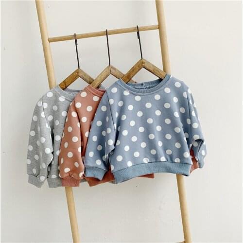 Girls' sweatshirts 2019 new autumn childrens sweatshirts girls Korean version of long-sleeved hoodies childrens loose tops