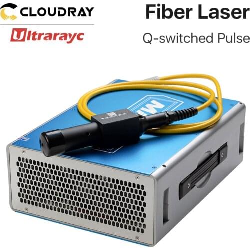 Ultrarayc Max Q-switched Pulse Fiber Laser Source 20W-50W with 1064nm High Quality Laser for DIY Laser Marking Machine