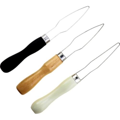 Supply Buckle Device Lock Device Wooden Handle Buckle Device Special Tools For Practical Elastic Belt Wearer