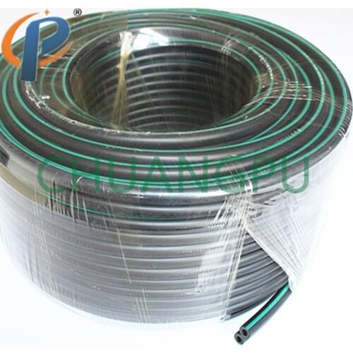 High Quality Durable Black Rubber Double Pulse Tube with SGS Certification