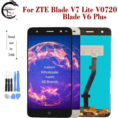 LCD For ZTE Blade V7 Lite V0720 LCD V6 Plus LCD Display Touch Sensor Screen Digitizer Sensor Assembly V7lite LCD V6plus Display