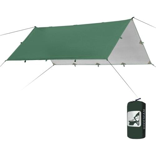 3.2x3m Awning Waterproof Tarp Tent Shade Folding Camping Canopy Ultralight Beach Sun Shelter Camping tent travel Tourist awning