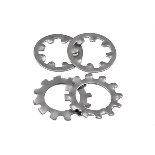 304 stainless steel external teeth internal teeth anti-skid gasket chrysanthemum meson anti-skid M3 M4 M5 M6 M8 M10 M12 washer