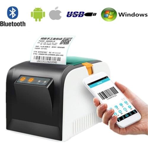 3100TU Product Price Barcode QR Code Sticker Label 20-80mm Store Retail Cash Register Receipt USB Bluetooth Thermal Printer
