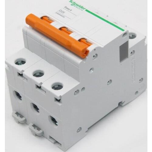 3P Schneider Circuit Breaker EA9AN3D Series D Type Power Protection 6A / 10A / 16A / 25A / 32A / 63A