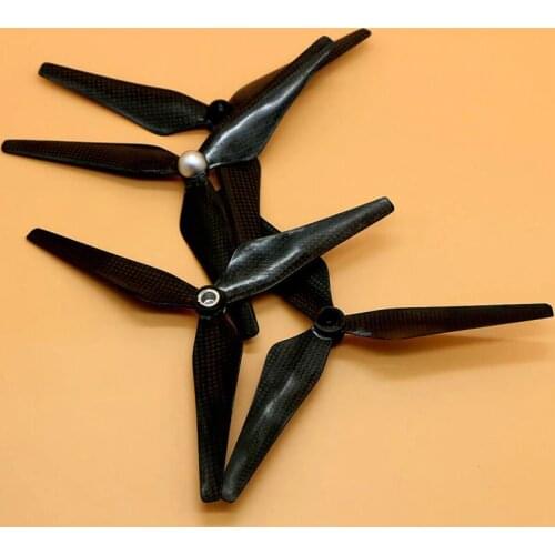 4pcs 9450 Phantom 3 Carbon Fiber Propellers Self-tighten 3-blade Props for DJI Phantom 2/ Phantom 3 Standard/Advance/profession