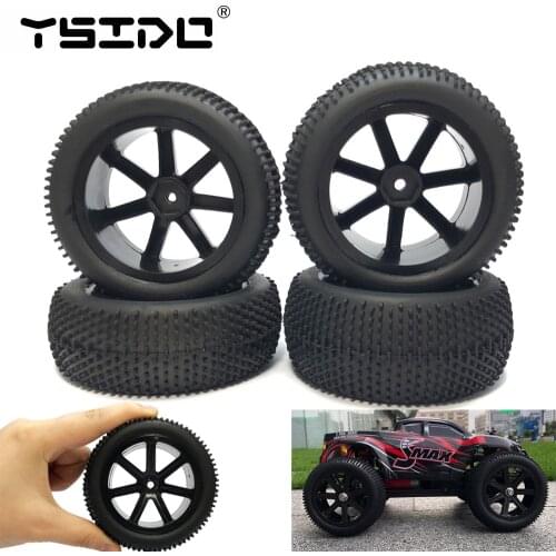 Upgared Parts P6971 Tires Assembly for Remo Hobby 1/16 smax 1621 1625 1631 1635 1651 1655 Vehicle Models RC Car